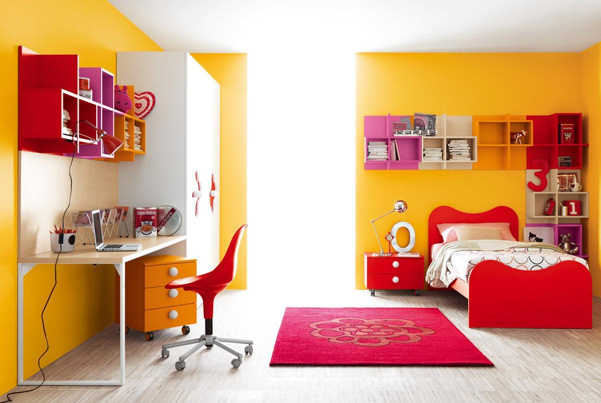 Mobili camera da letto colorati: dalani comodini colorati ...
